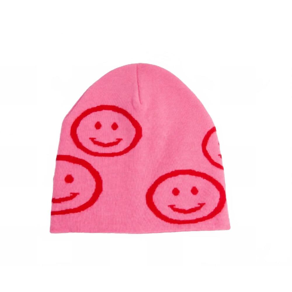 NEW SHADY LADY happy lady beanie in pink